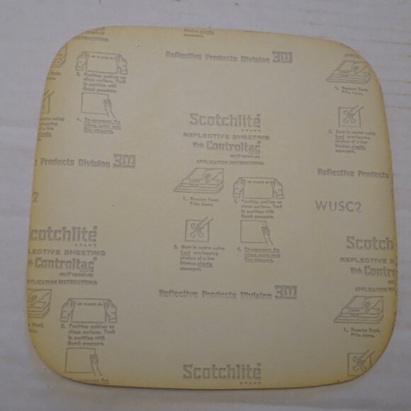 USPS Mail Vehicle - Truck Decal - Vintage - Sign #70 Nov. 1970 - 8" x 8" - New - Picture 3 of 3